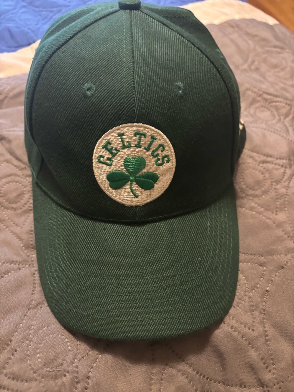 BRAND NEW ❤️Boston Celtics Green Baseball Cap with Embroidered Shamrock